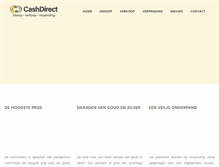 Tablet Screenshot of cash-direct.nl